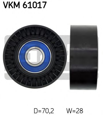 VKM 61017 SKF Ролик модуля натягувача ременя1